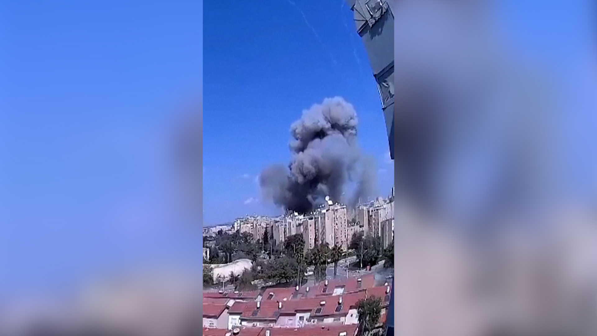 Video shows Iranian missile strike hit Beersheba, Israel