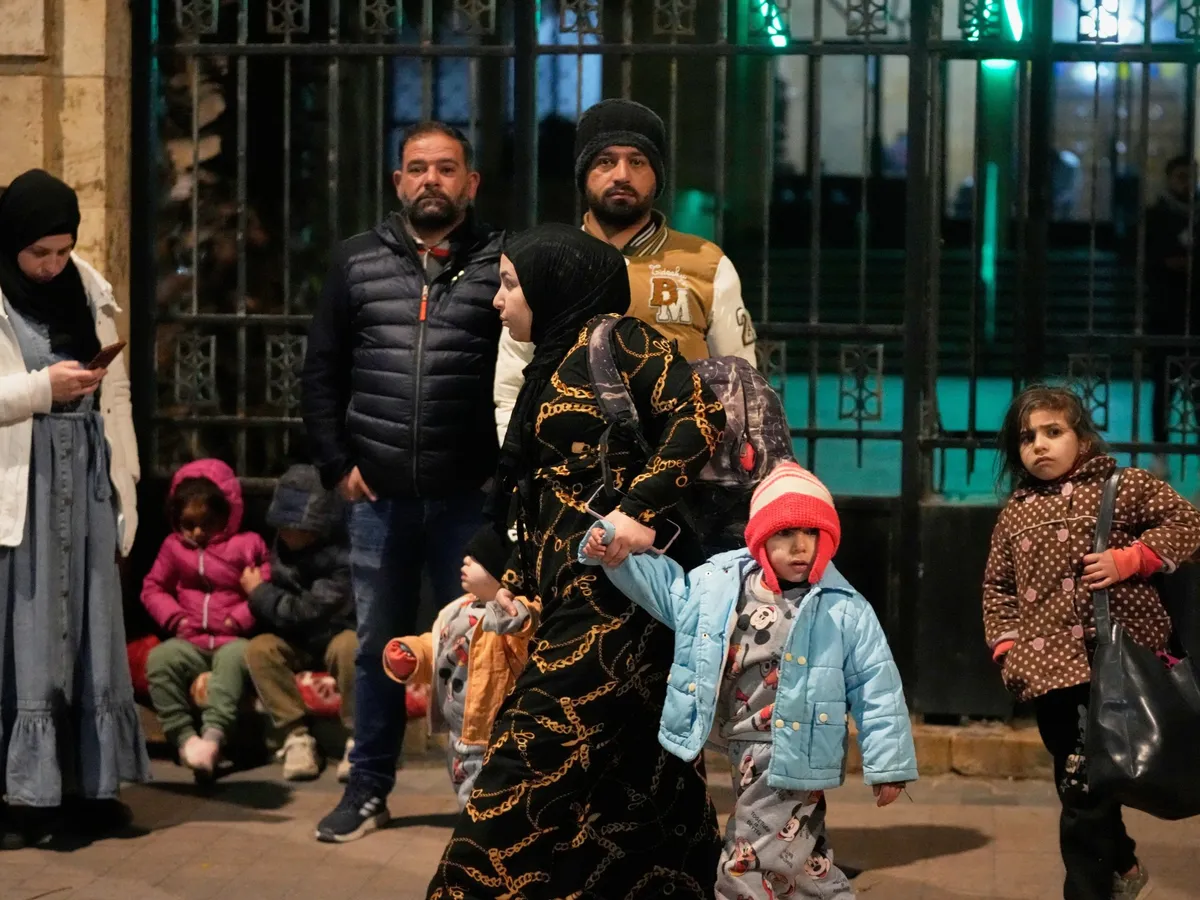 Lebanese civilians flee amid deadly Israeli strikes on Beirut suburbs