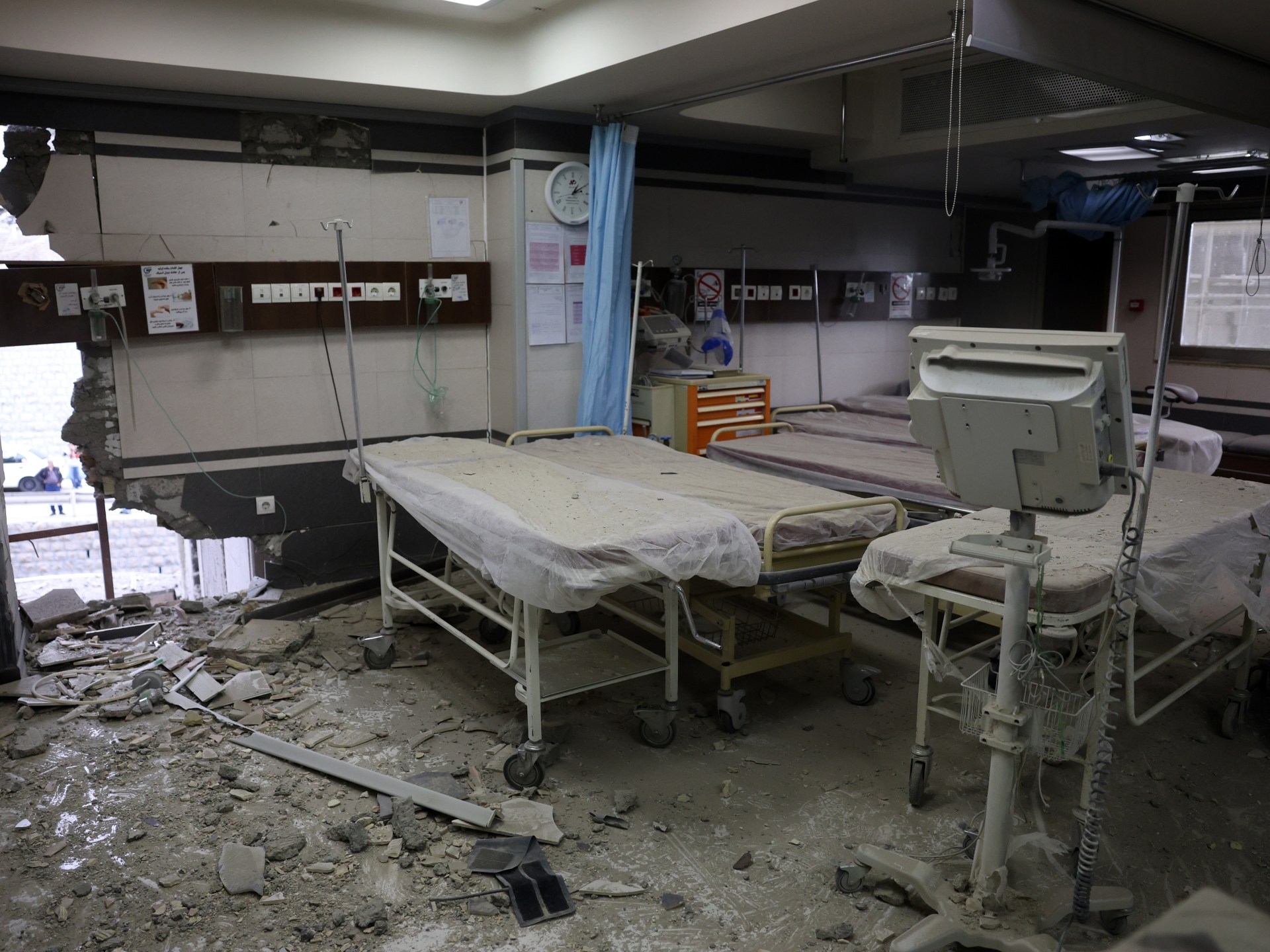Iran demands international action after attacks impact hospitals, schools