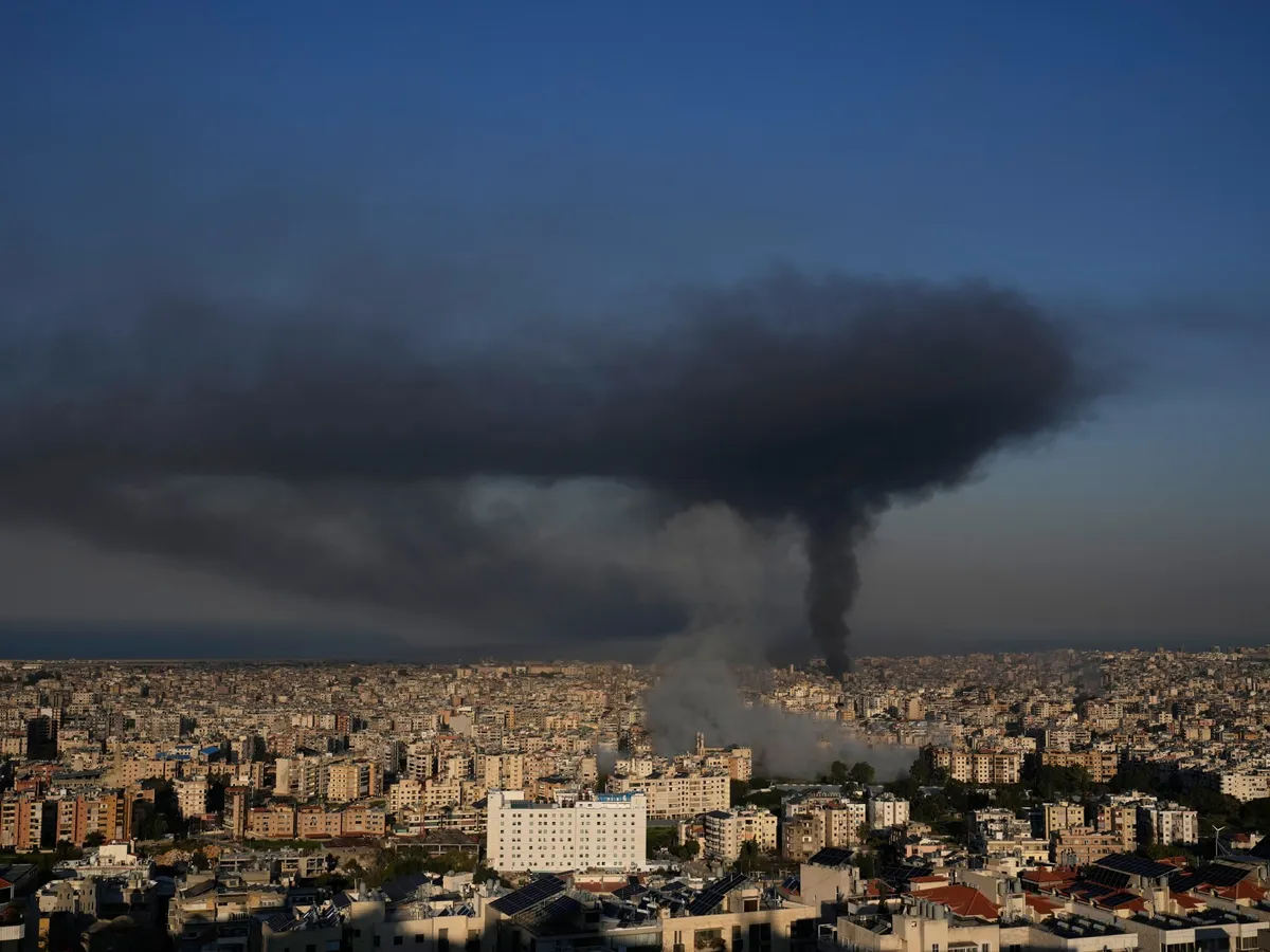 Israel strikes Lebanon’s Beirut again; Hezbollah launches drones at Israel