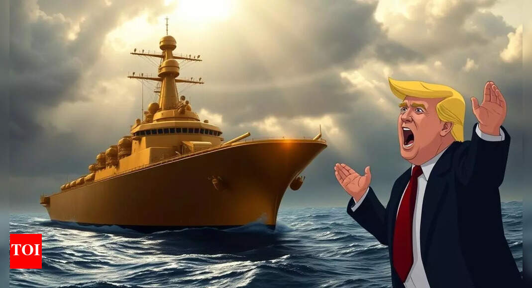Trump wants a 'Golden Fleet' to fight China because he hates 'ugly ships': Report