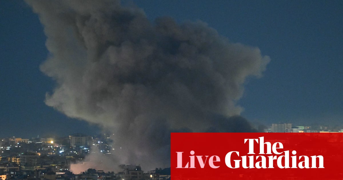 Middle East crisis live: Netanyahu says war will take ‘some time’; US ’non-emergency’ staff to leave Bahrain, Jordan and Iraq