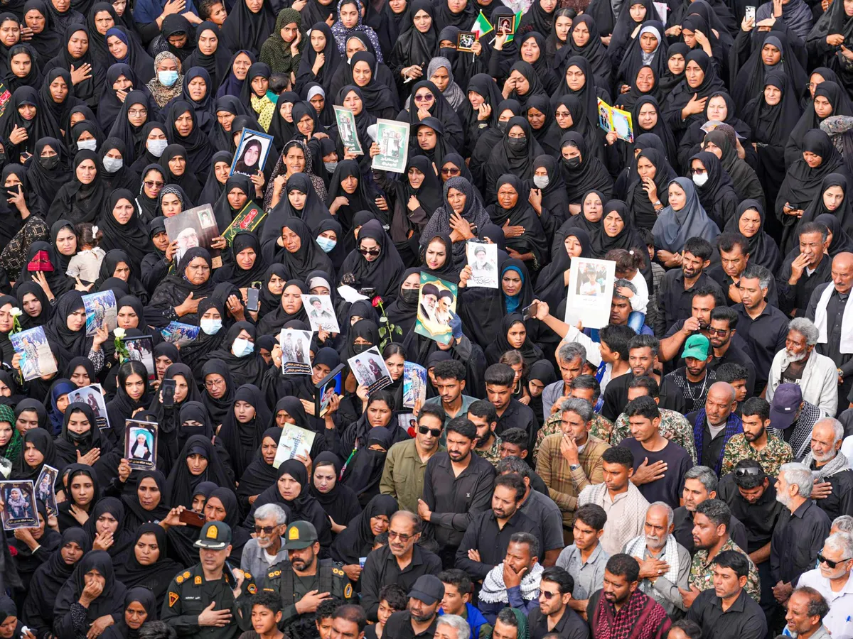 Iran mourns 165 girls, staff killed in school strike during US-Israel war
