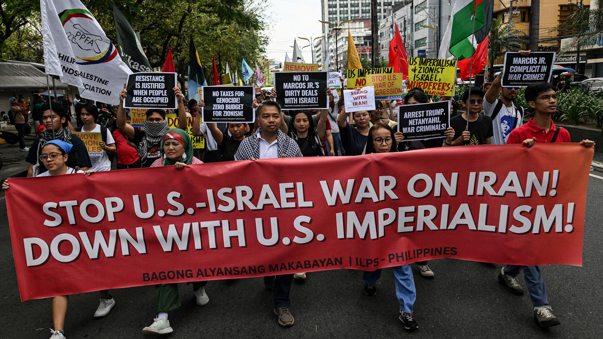 US and Israeli attacks on Iran prompt worldwide protests