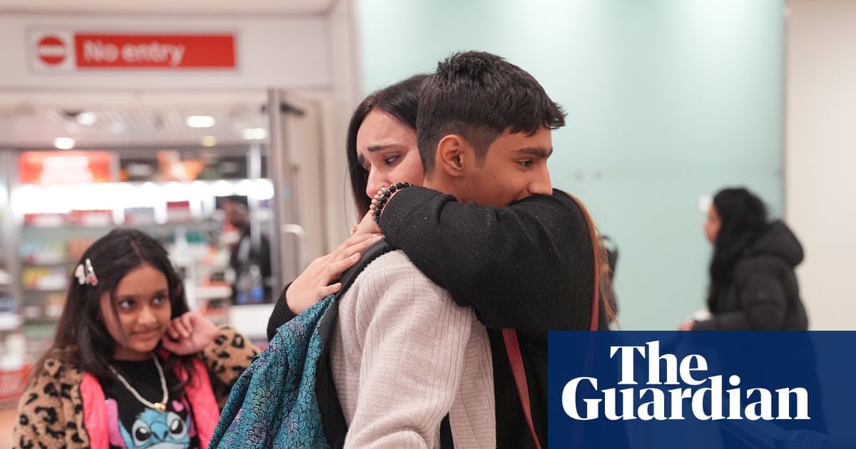 British boy back in UK after being stranded in Dubai airport amid airstrikes