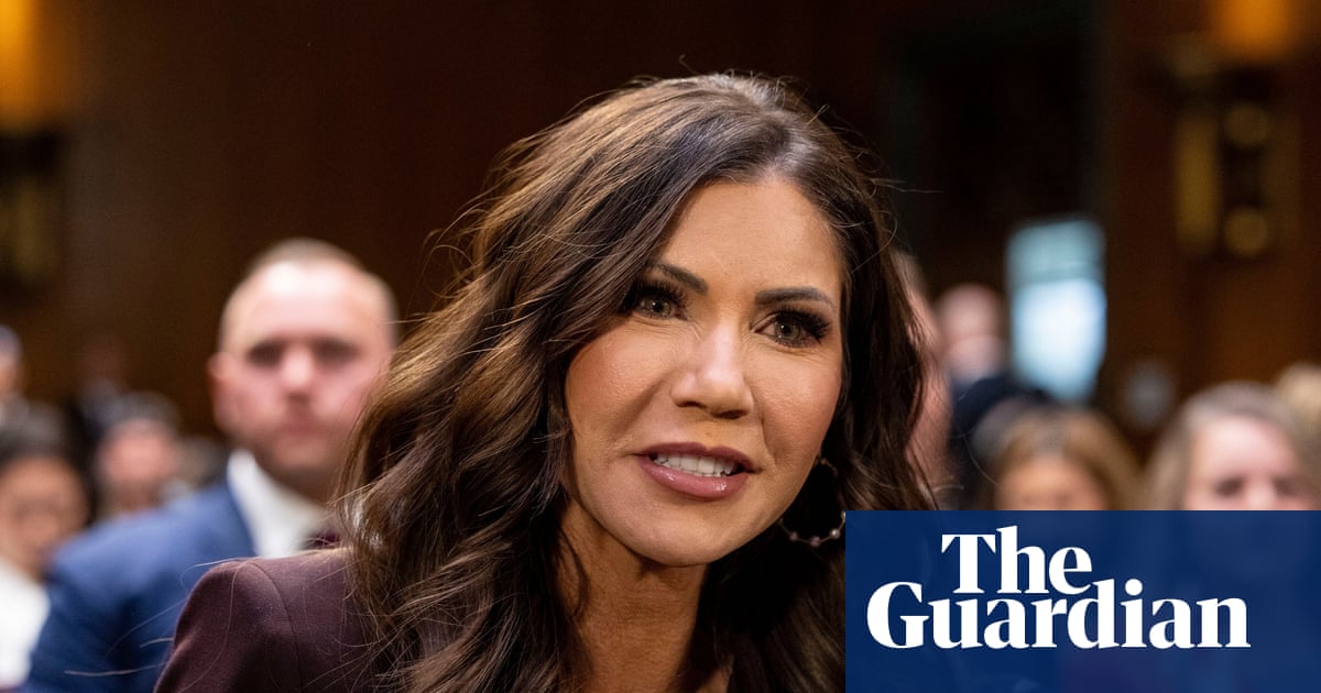 Kristi Noem refuses to retract statement calling Minnesotans killed by federal agents ‘domestic terrorists’