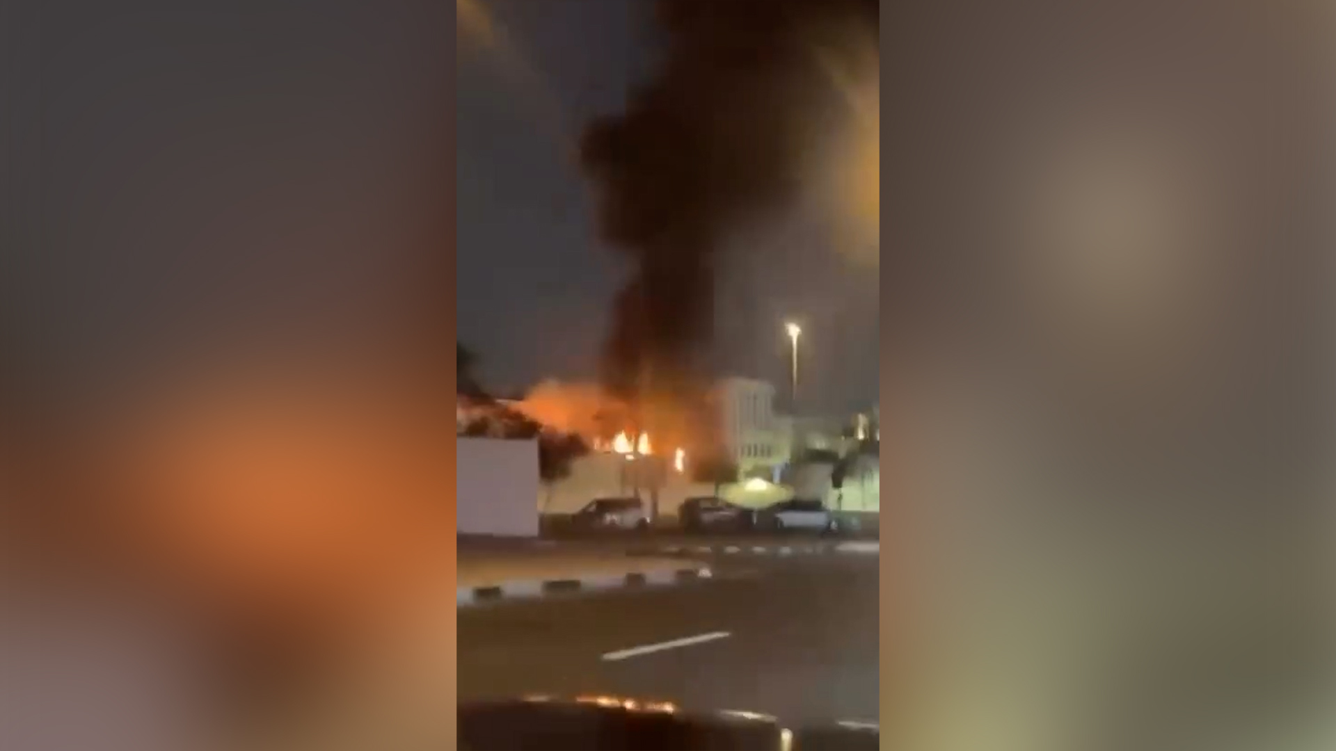 Flames, smoke rise from US Consulate in Dubai after suspected attack
