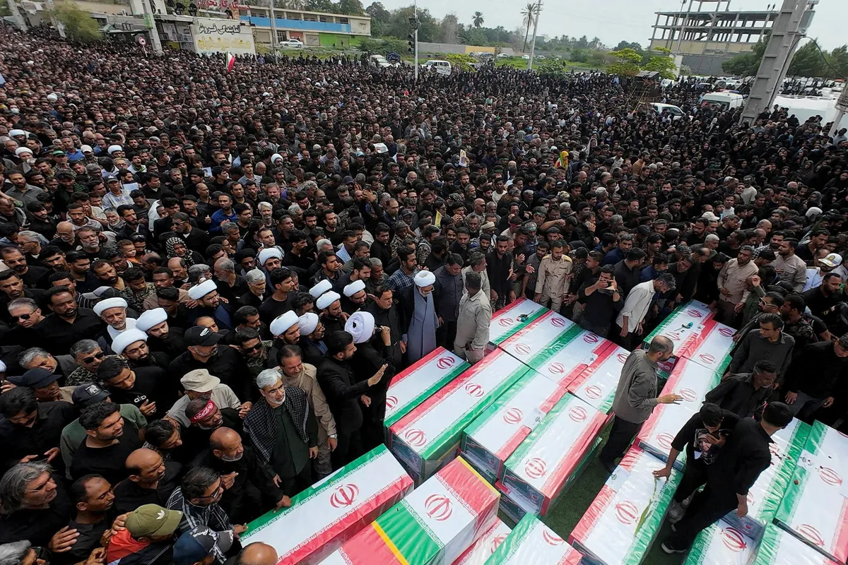Iran mourns 165 girls, staff killed in US-Israel strike on Minab school
