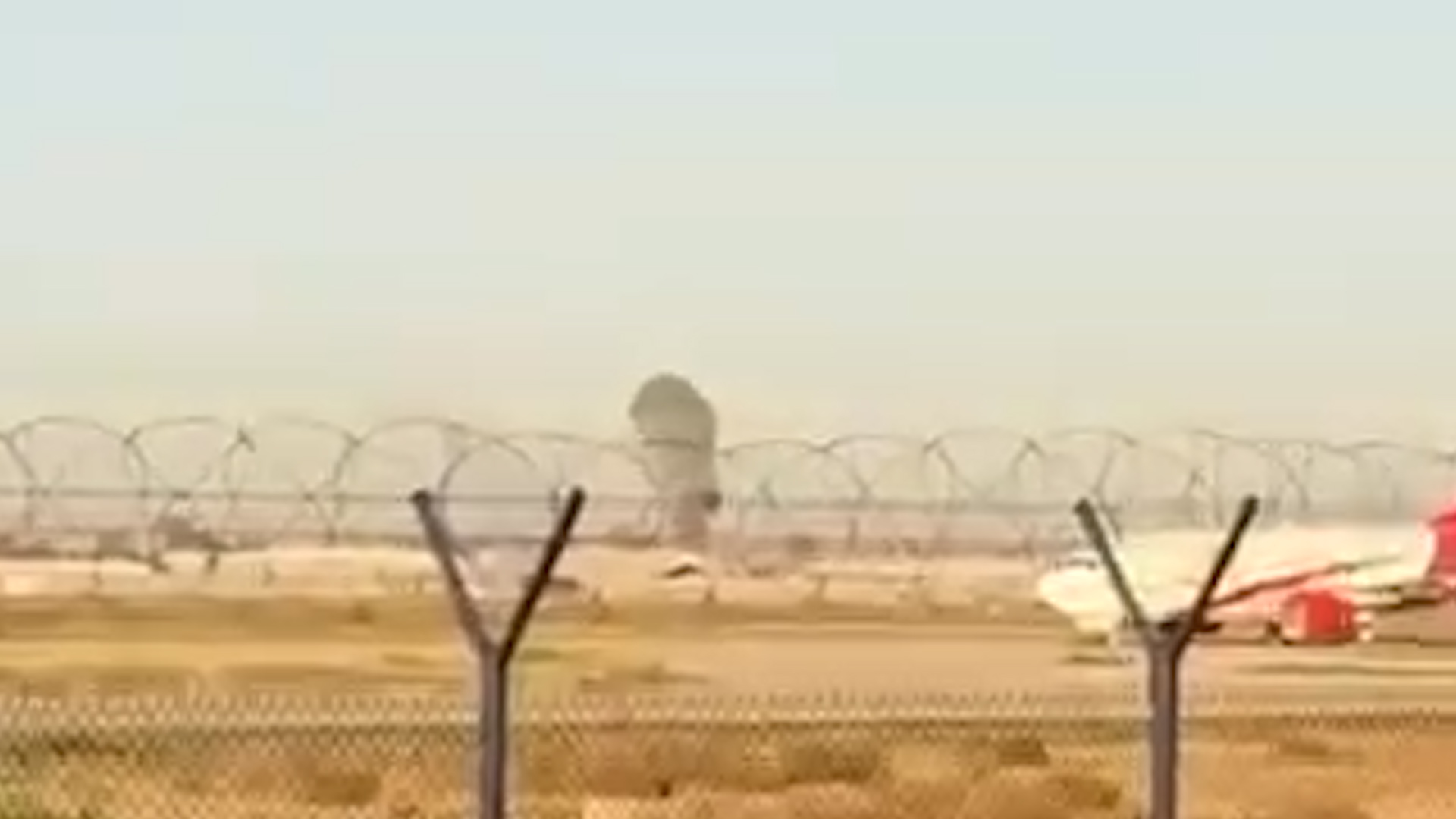 Video: Smoke seen rising after explosion near Baghdad airport