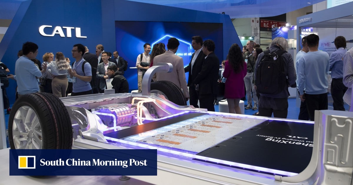 China’s EV battery leader CATL to step up use of AI in R&D, founder and chairman says