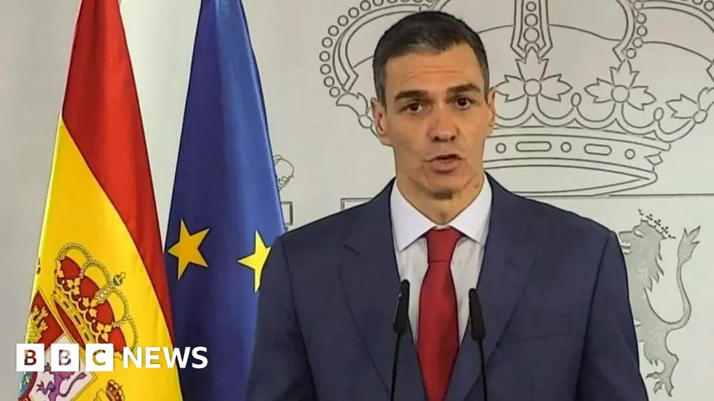 Spain's Pedro Sánchez hits back at Trump threat to sever trade saying 'no to war'