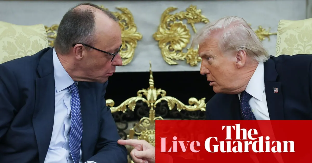 Spain tells of ‘surprise’ at Merz’s White House comments over Trump’s trade threats – Europe live
