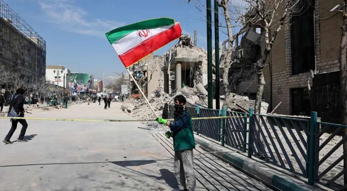 How is the war playing out in Iran?