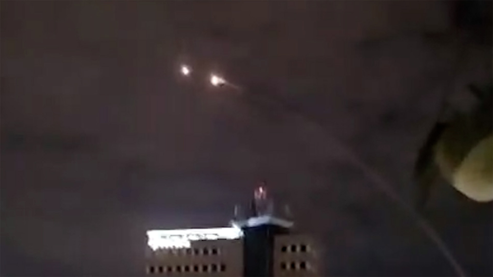 Iranian rockets intercepted over central Israel