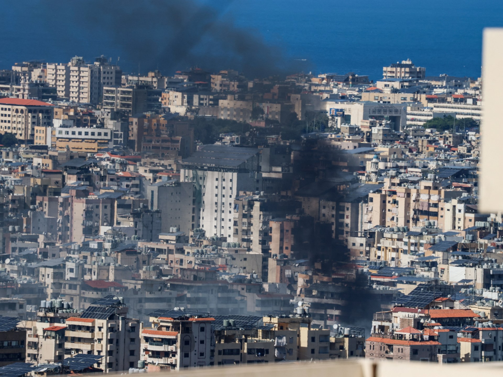 Israeli strikes hit Beirut amid threats on Iranian officials in Lebanon