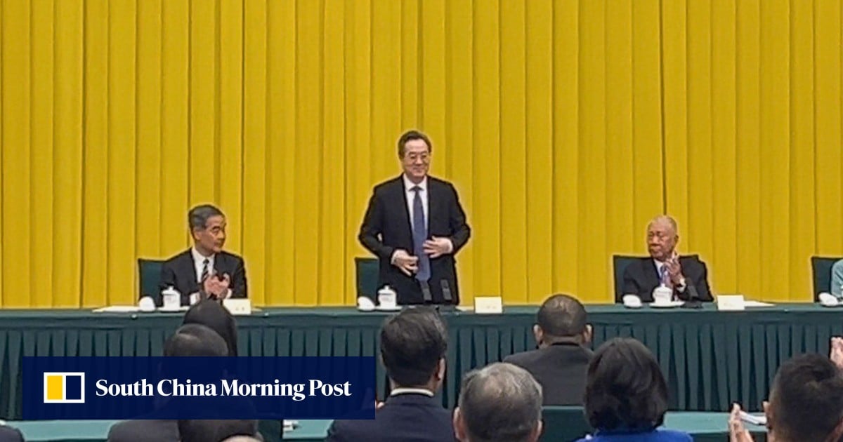 Chinese vice-premier stresses shared duty in Hong Kong’s executive-led governance