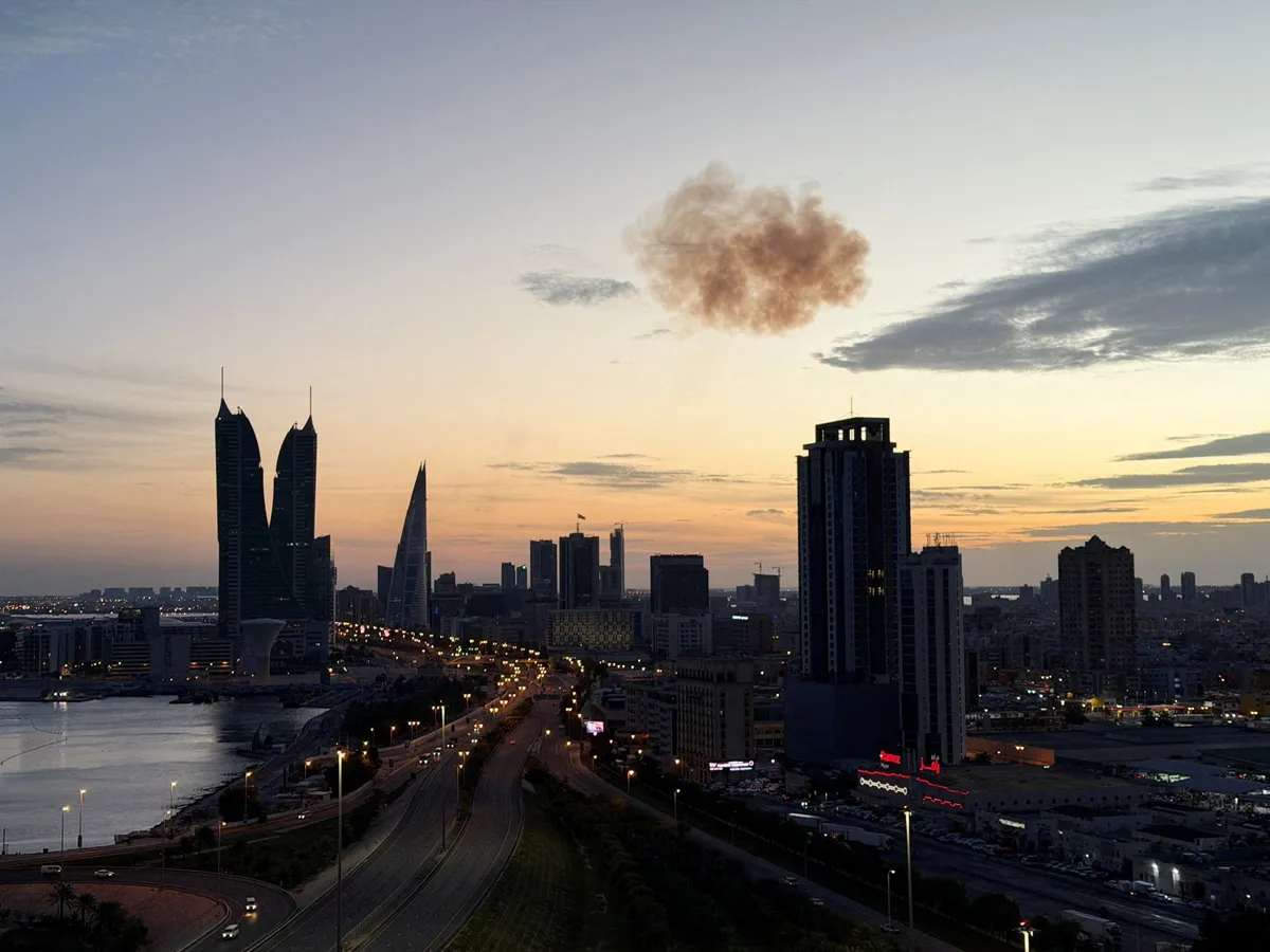 Iran targets Israeli embassy in Bahrain, Saudi Arabia intercepts missile