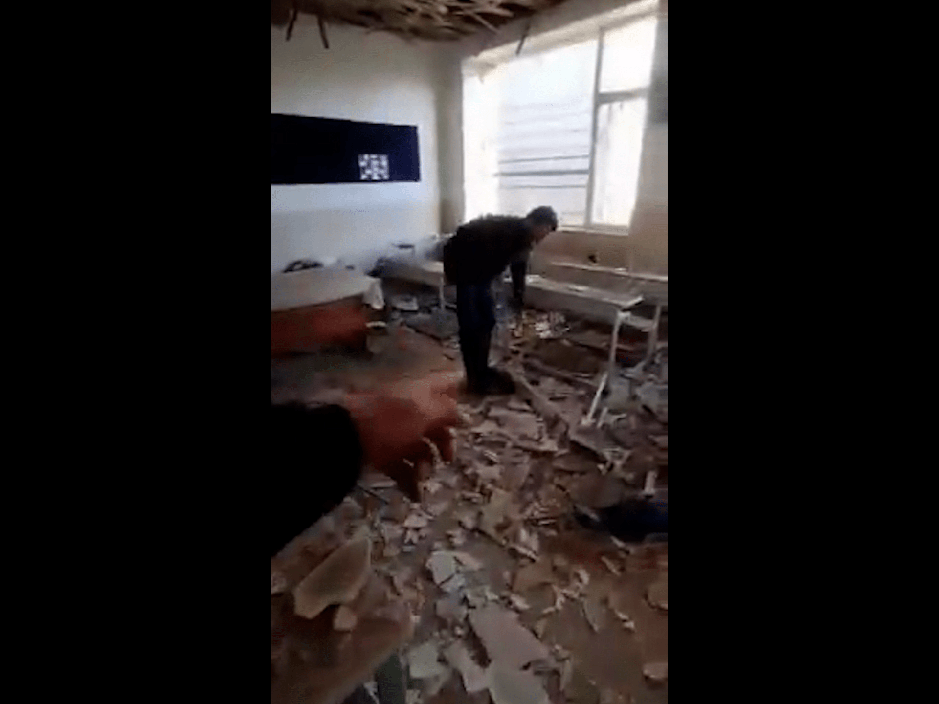 Iran shares video of Tehran primary school after attack