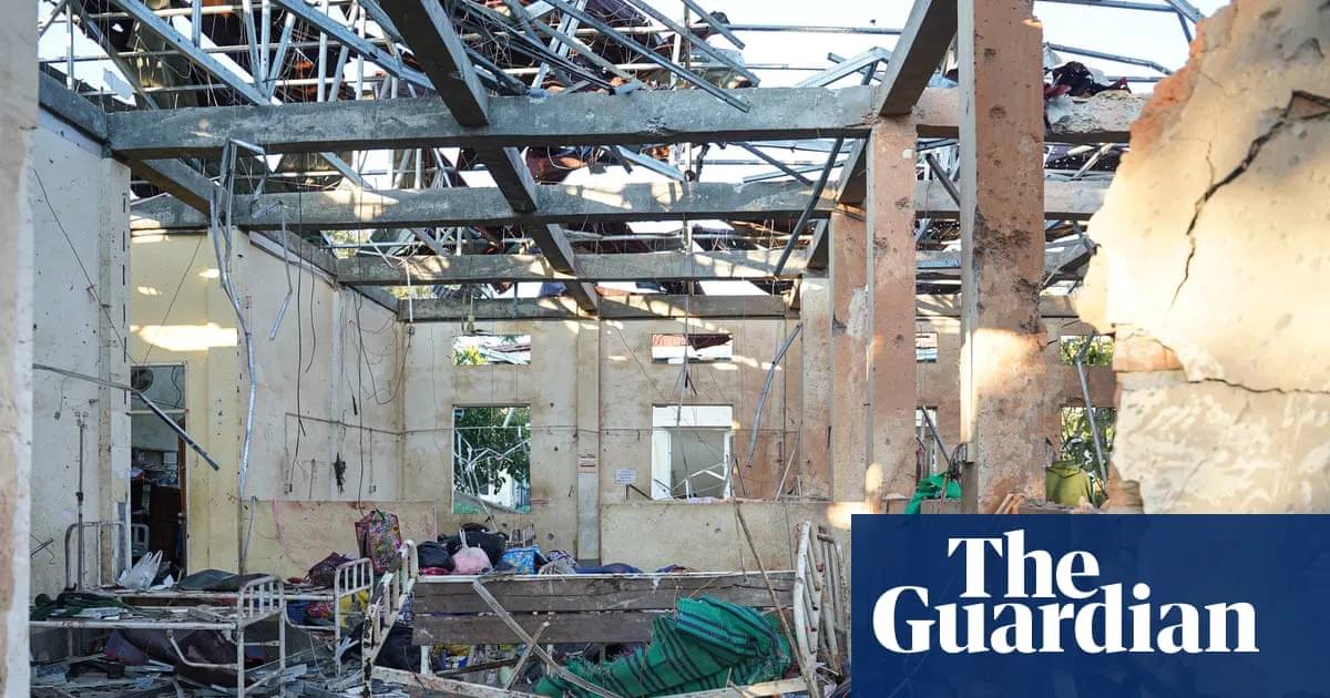 Dozens killed in hospital strike in Myanmar’s western Rakhine state