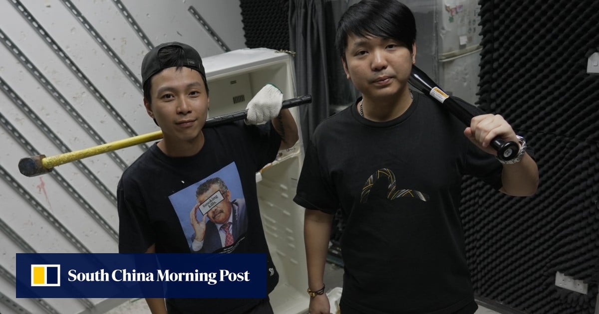Angry at your boss? A Hong Kong business lets you rage against machines