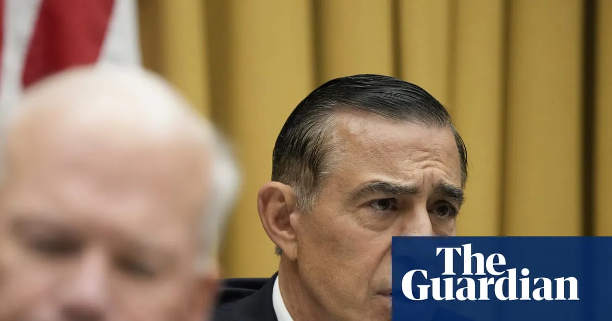 Republican representative Darrell Issa of California says he will not run for re-election