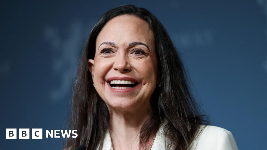 Venezuelan Nobel winner tells BBC people risked their lives for her to come to Oslo