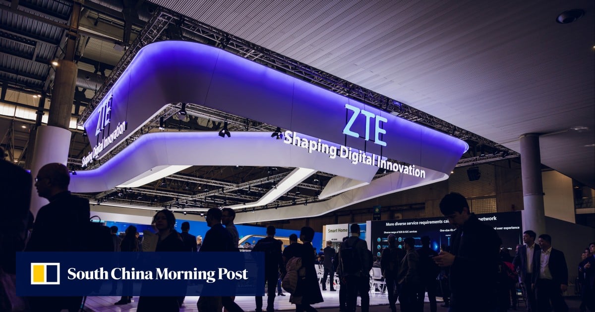 ZTE’s computing revenue jumps 150% amid AI boom, but profits fall 33%
