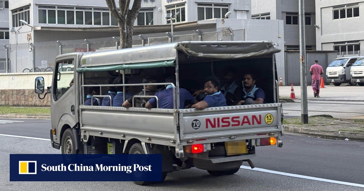 Singapore’s ban on caged lorries revives debate over migrant worker transport