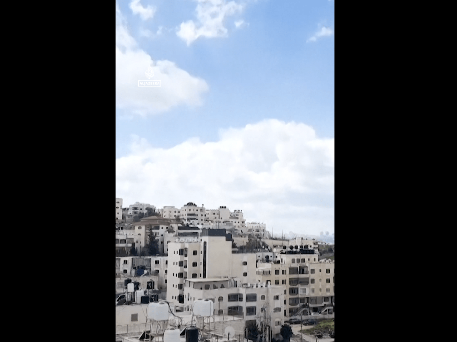 Sirens echo in occupied East Jerusalem warning of Iranian missiles