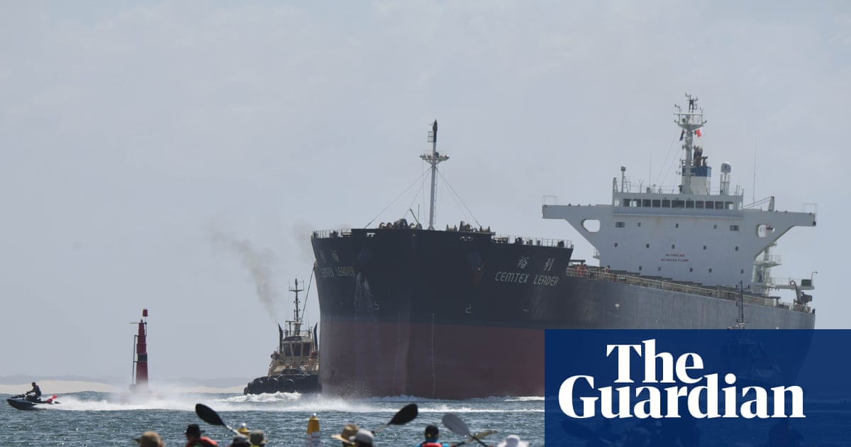 Rising Tide protest: climate activists stop three ships from entering world’s largest coal port in Newcastle