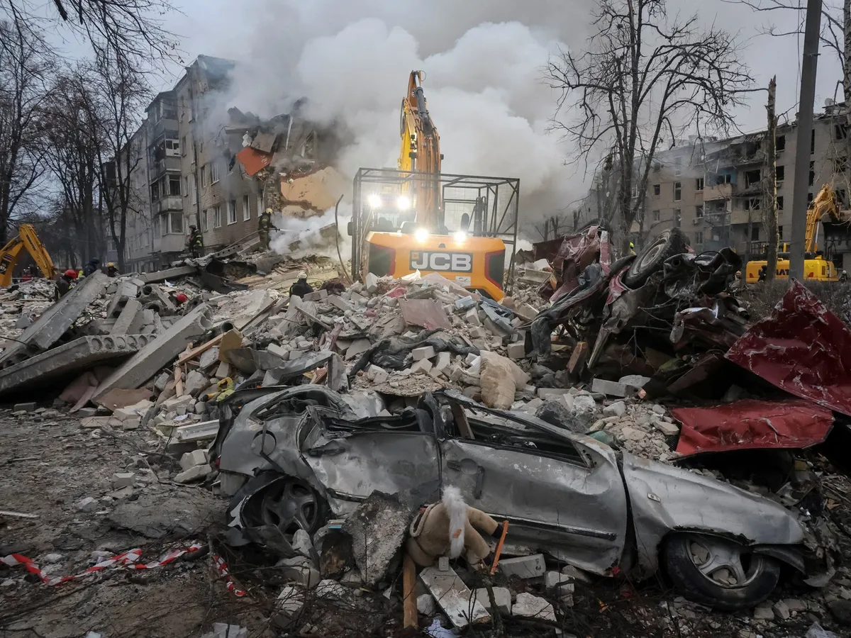 Russia kills 10 in Ukraine strike including children with new missile