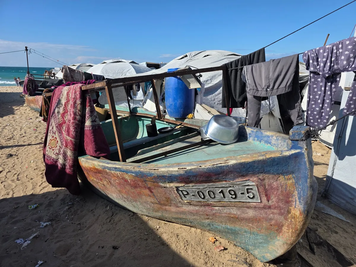 Palestinians risk life and limb to fish in Gaza’s Israeli-controlled sea