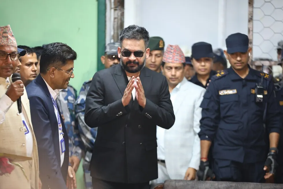 A new Nepali party led by an ex-rapper is set for a landslide win in parliamentary election