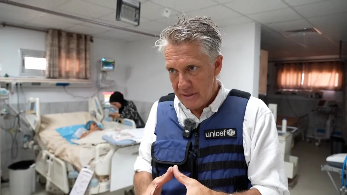 UNICEF spokesman enraged over child casualties from Israeli-US Iran war