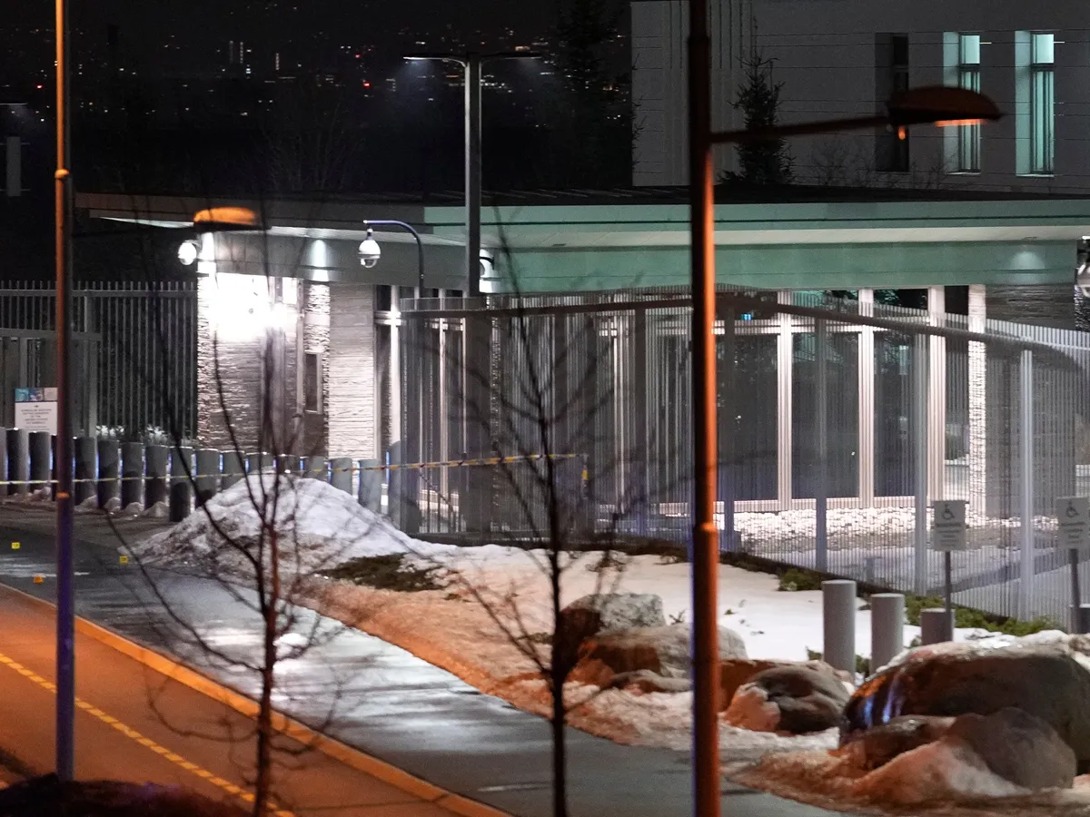 Blast at US Embassy in Oslo may have terror motive, Norway police say