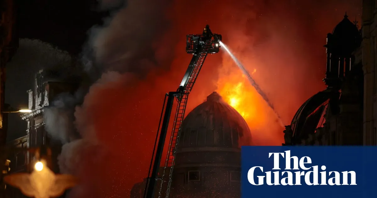 Glasgow Central station remains closed after major fire and building collapse