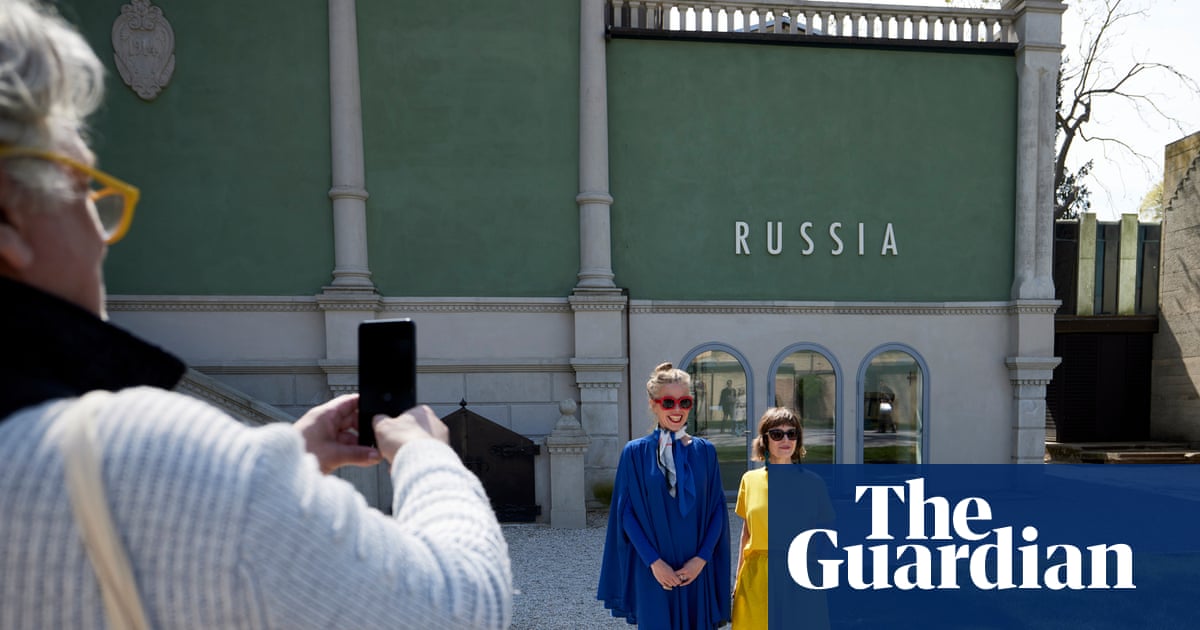‘A stage for whitewashing war crimes’: Venice Biennale urged to exclude Russia