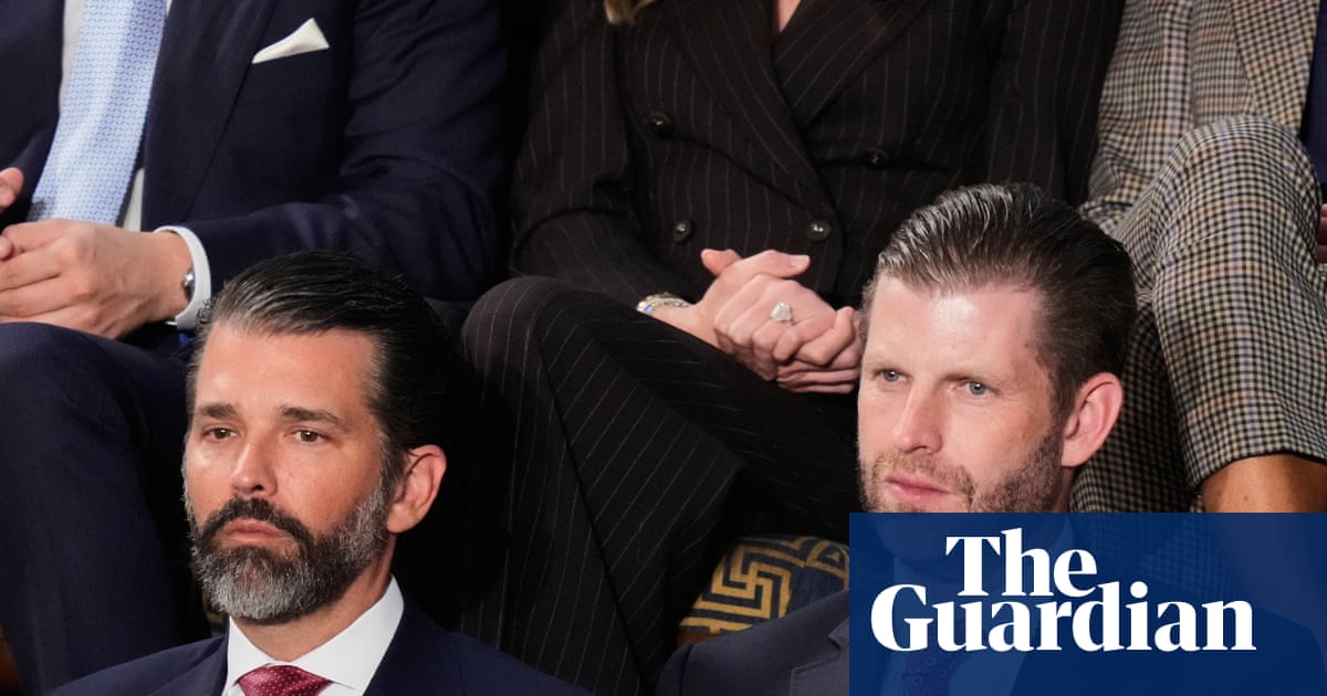 Golf club firm owned by Trump’s sons merges with drone manufacturer