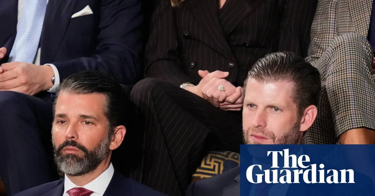 Golf club firm owned by Trump’s sons merges with drone manufacturer