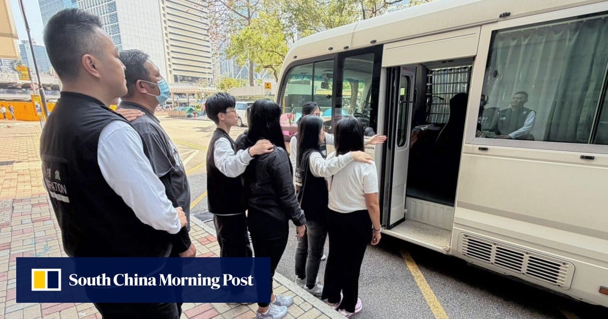 11 domestic helpers among 20 arrested in Hong Kong crackdown on illegal labour