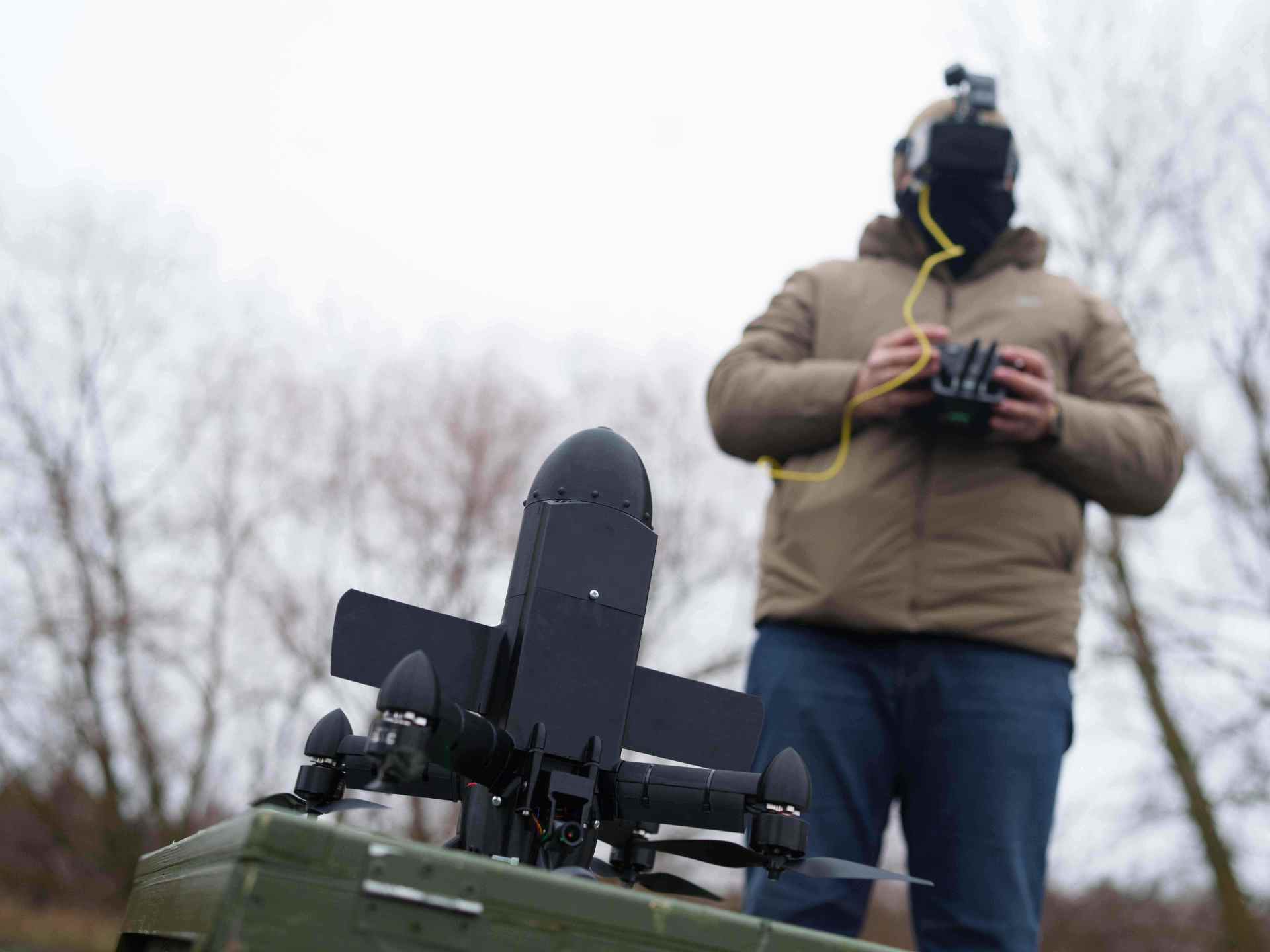 What are the Ukrainian drone interceptors sent to counter Iranian attacks?