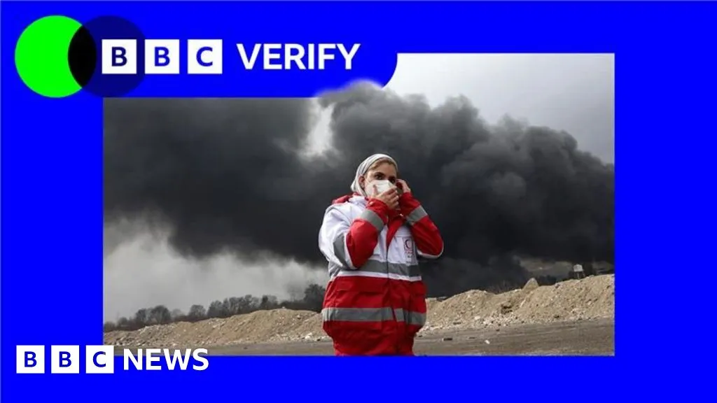 Air strikes cause black rain and 'unprecedented' pollution in Tehran, scientists say