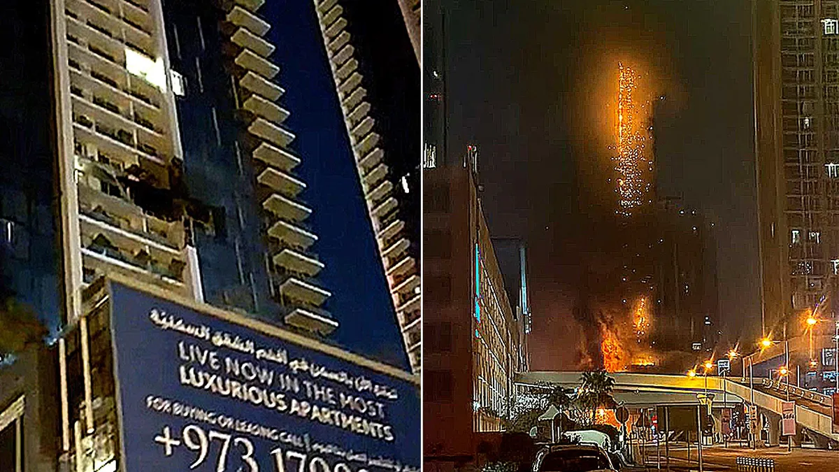 Stranded American in Bahrain recounts surviving reported Iranian strike on high-rise building, pleads for help