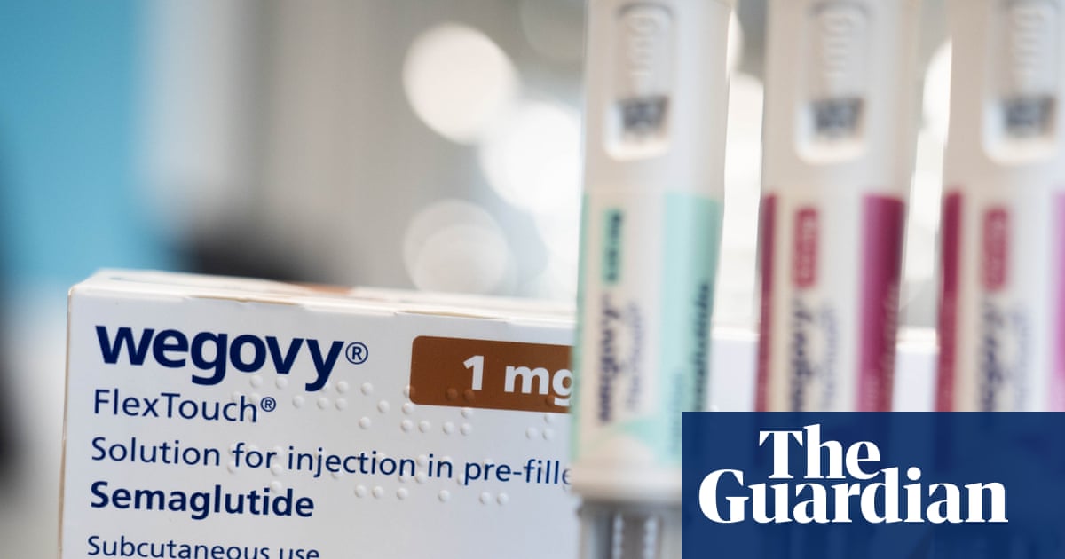 Wegovy users have five times greater risk of sudden sight loss than Ozempic users, study finds