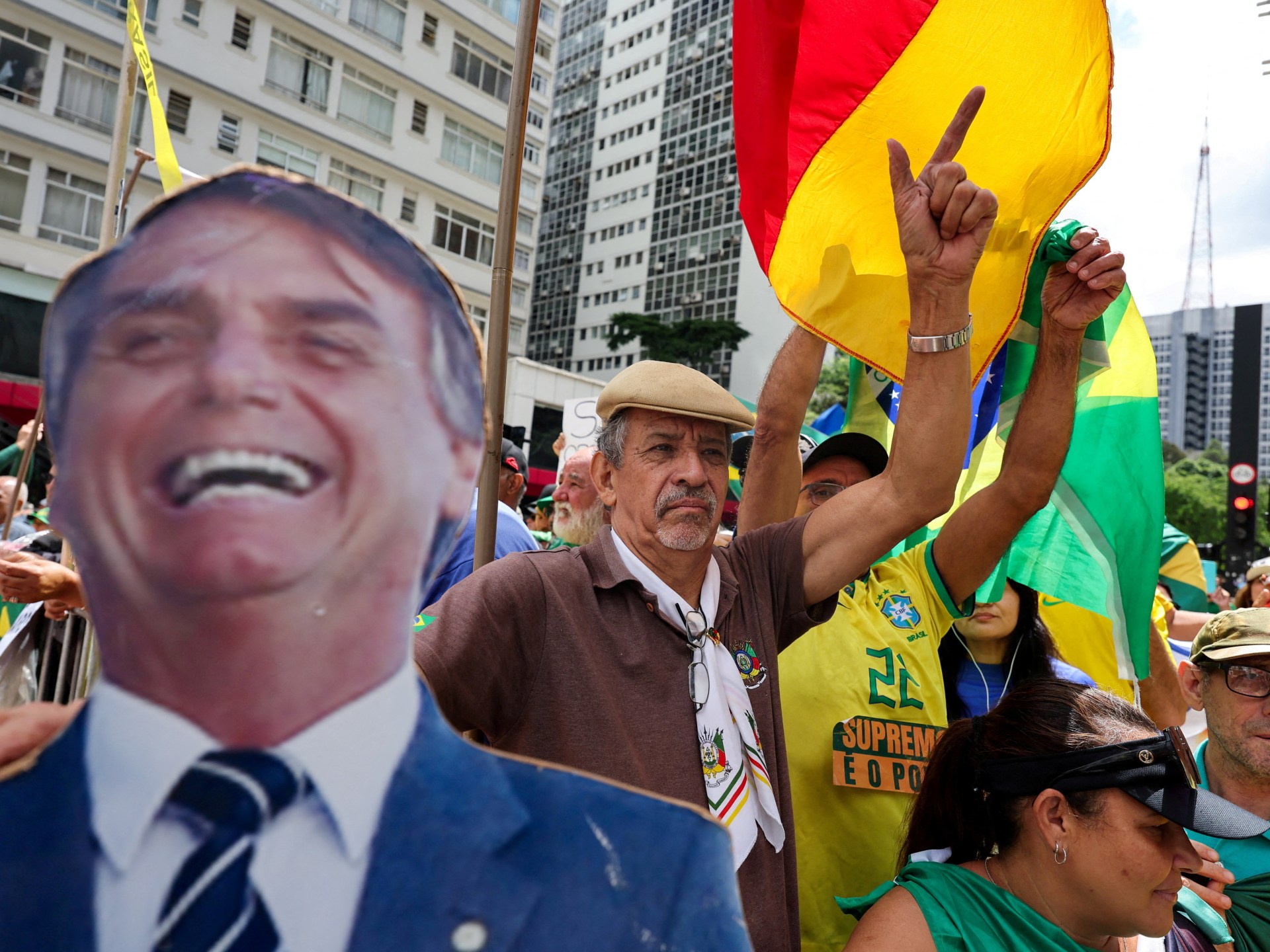 Brazil’s Jair Bolsonaro seeks court approval for visit from Trump official