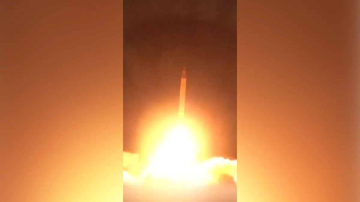 Iran launches wave of heavy, multi-warhead missiles