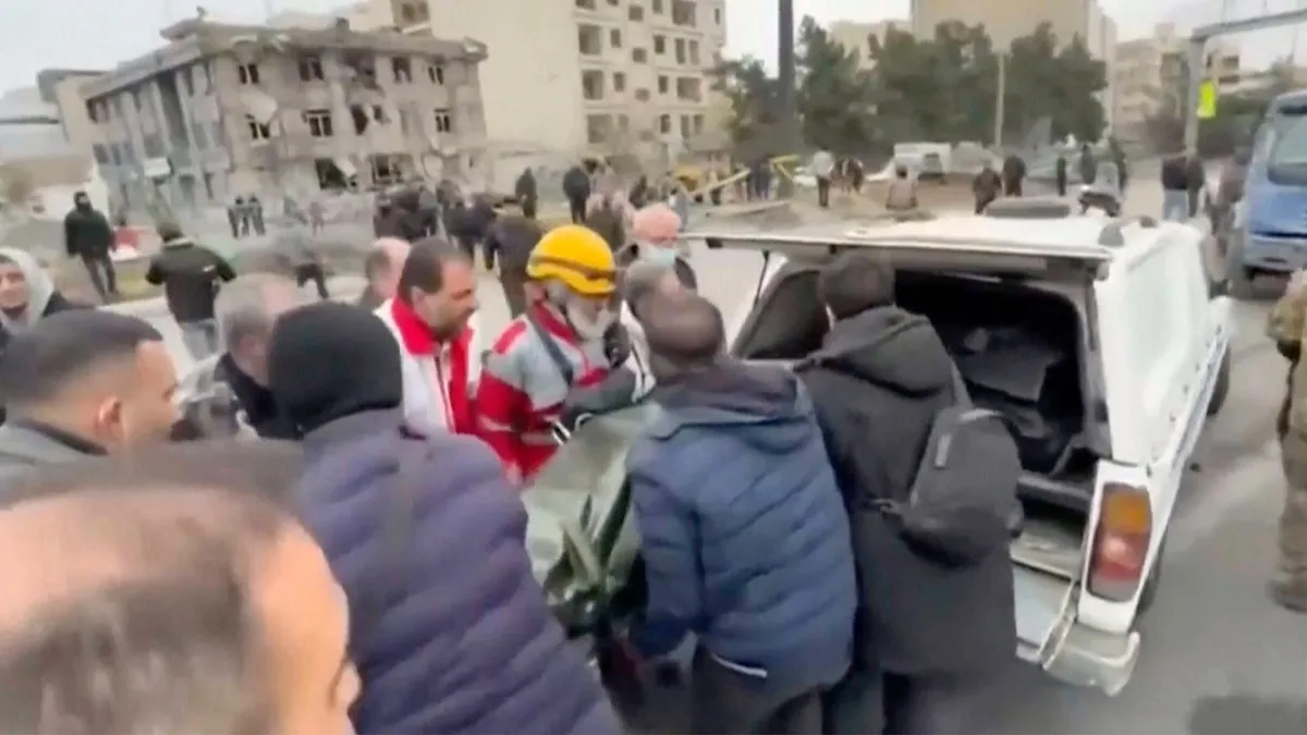 Bodies recovered after US-Israeli strikes hit Tehran