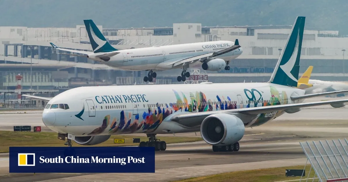 Cathay posts 9.5% rise in profit to HK$10.82 billion but warns of geopolitical risks