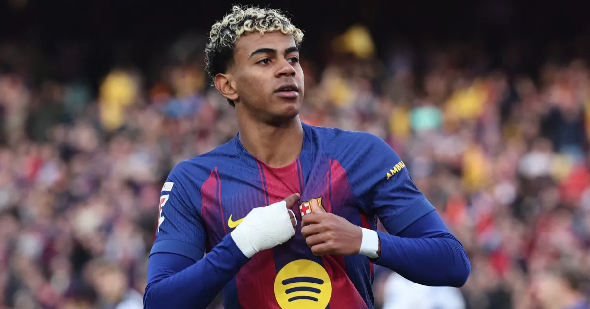 Yamal, Olmo score goals as Barcelona rallies to beat Alaves
