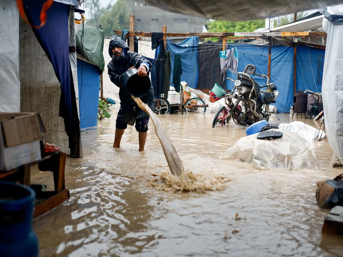 Fourteen Palestinians, including children, die in Gaza amid Storm Byron